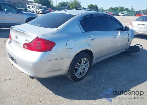 2013 Infiniti G37X z USA, uszkodzony, nr VIN JN1CV6AR5DM764149
